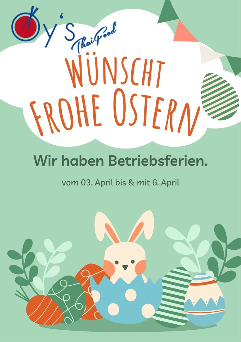 Oy's, Oy`s ist in den Betriebsferien !